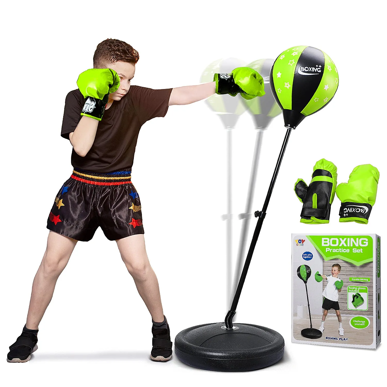 Punching Bag For Kids With Stand