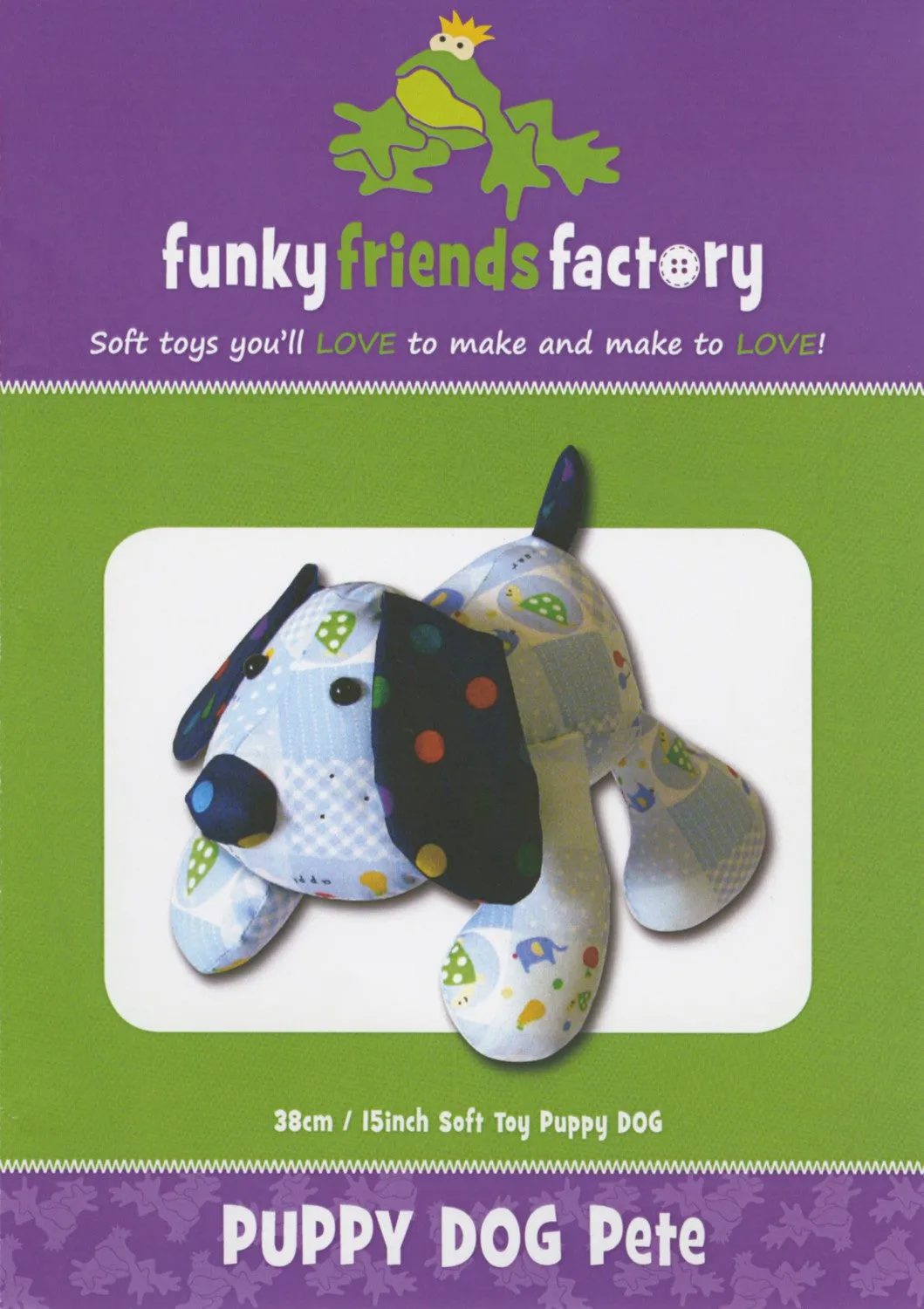 Puppy Dog Pete Sewing Pattern