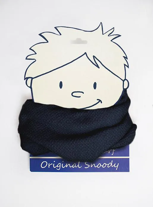 Rice Stitch Snoody in Navy