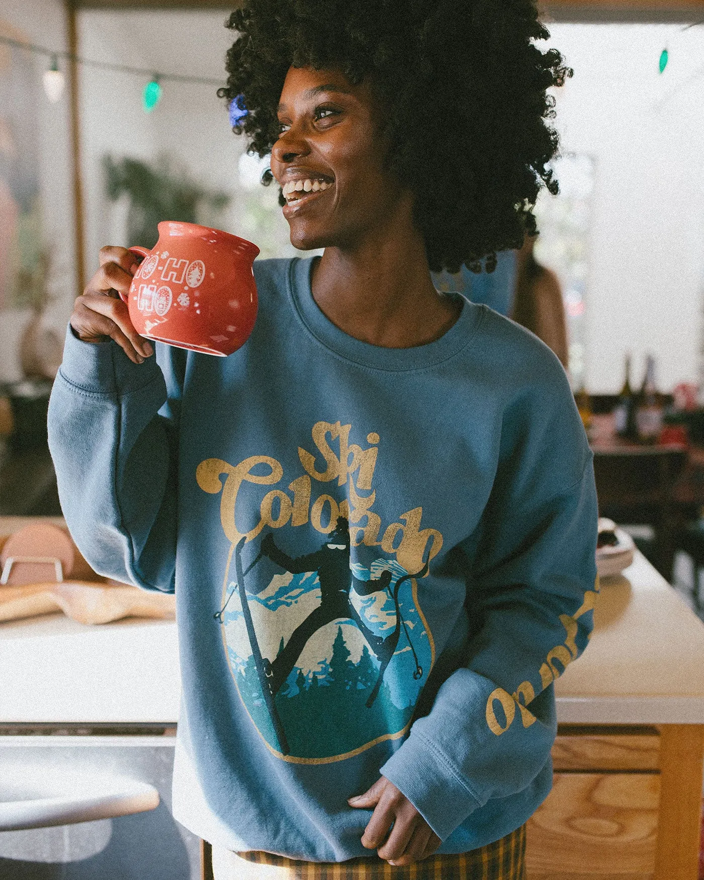 Ski Colorado Flea Market Fleece