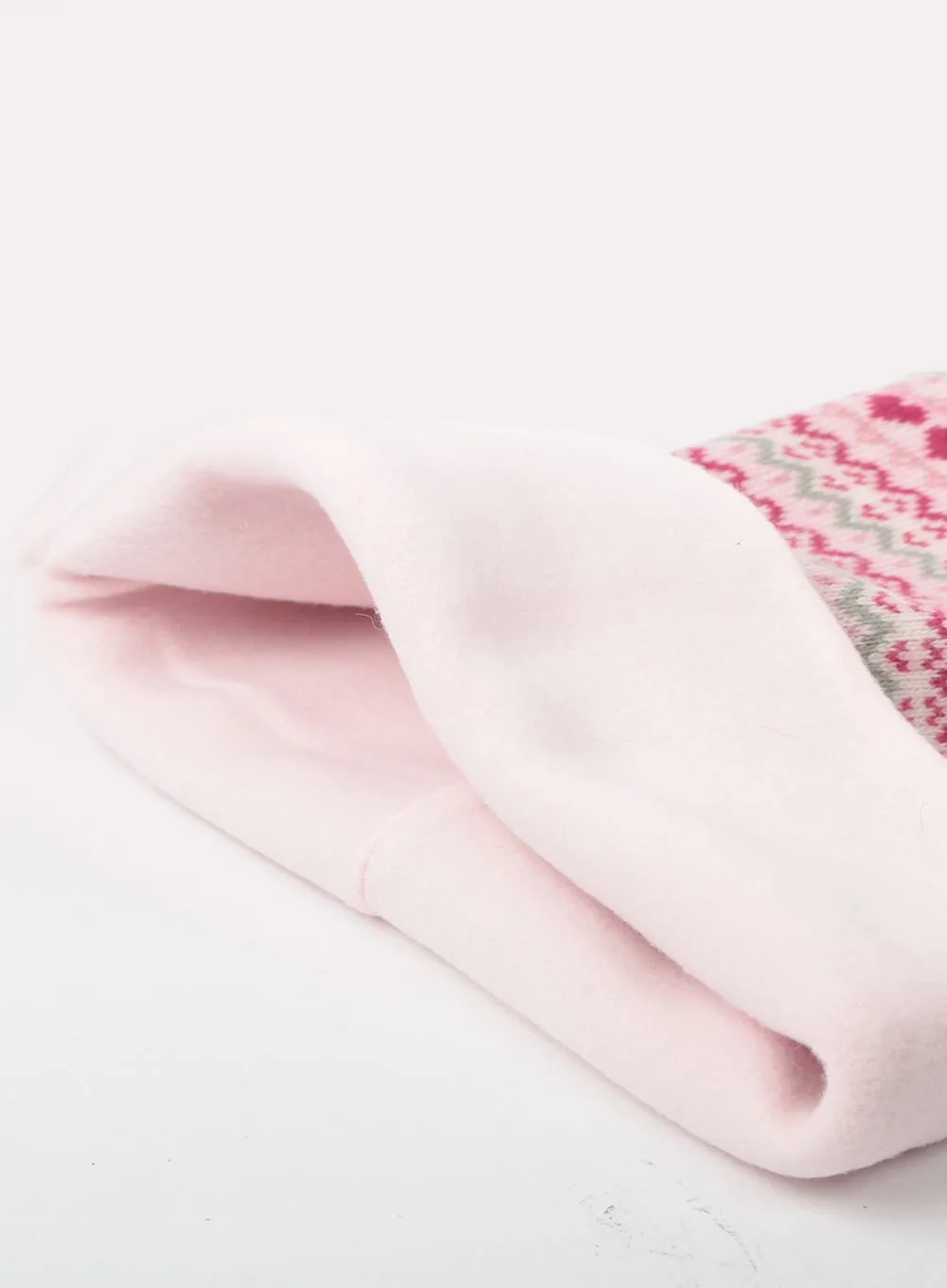 Snoody in Pink Fair Isle