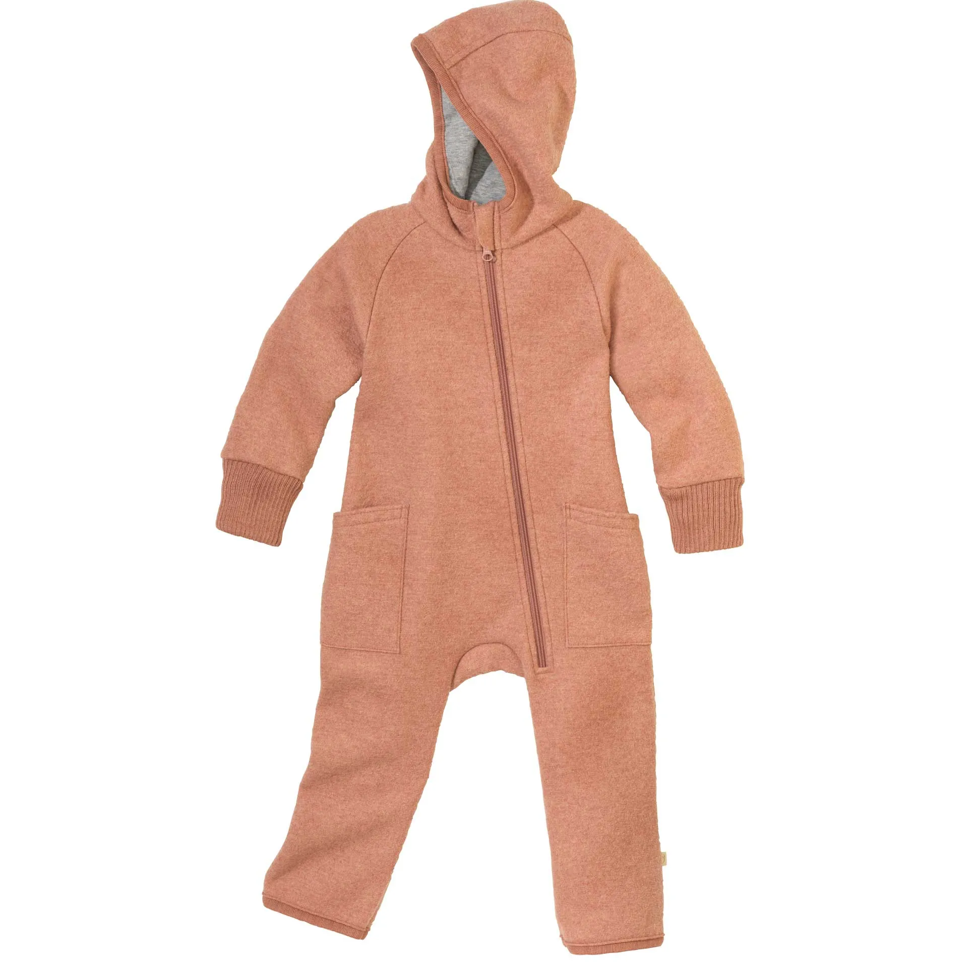 Toddler & Kids Boiled Wool Zip-up Bunting