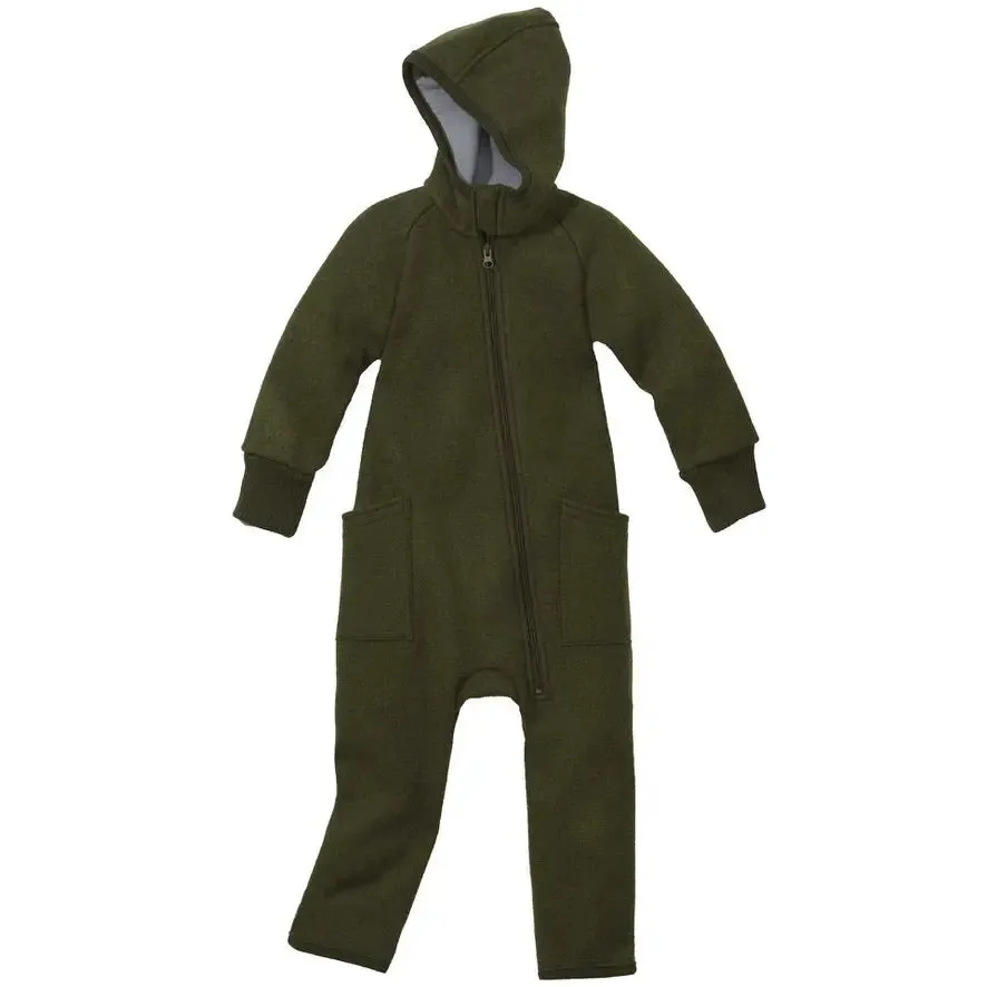 Toddler & Kids Boiled Wool Zip-up Bunting