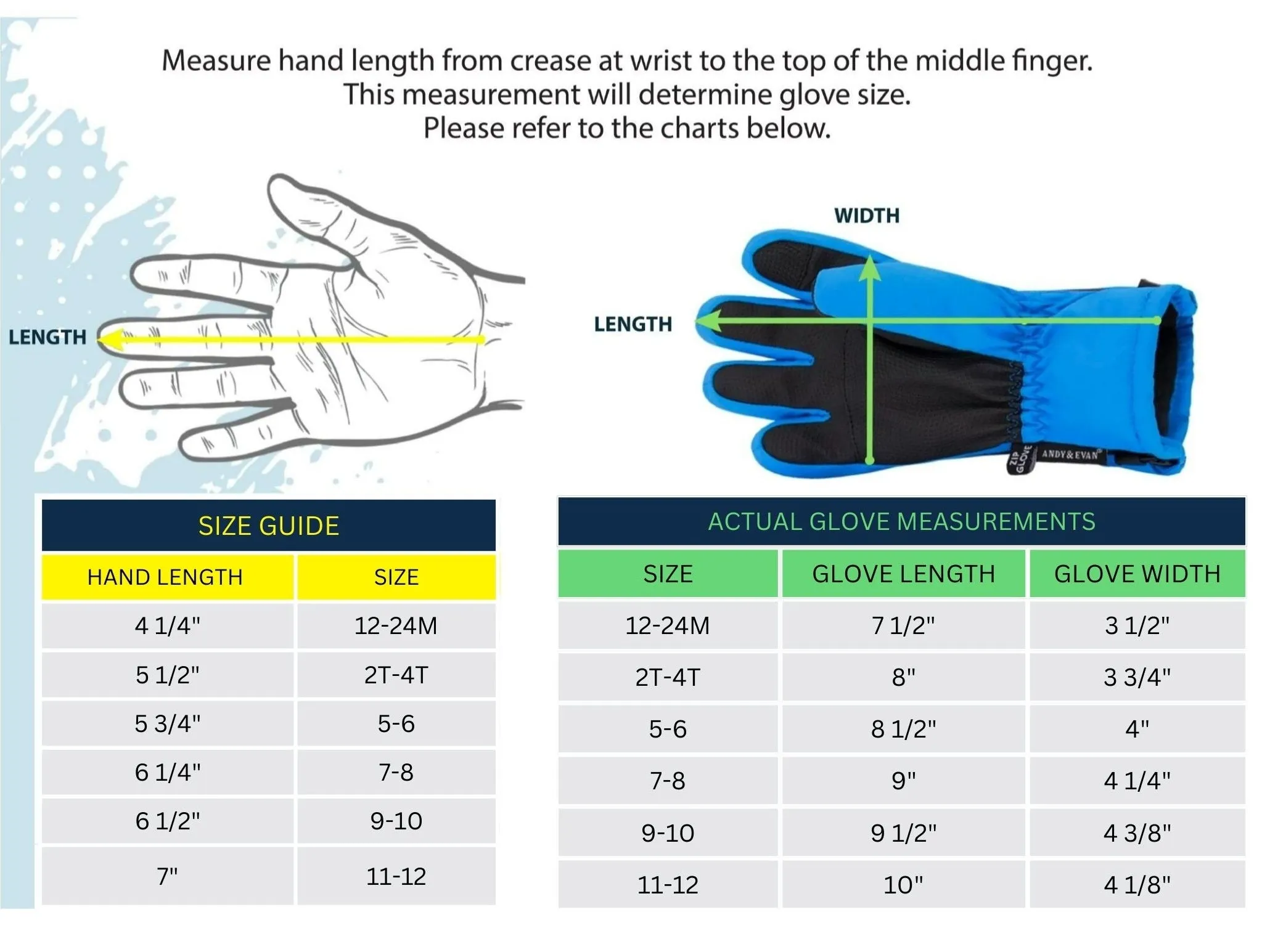 Winter & Ski Glove powered by ZIPGLOVE™ TECHNOLOGY