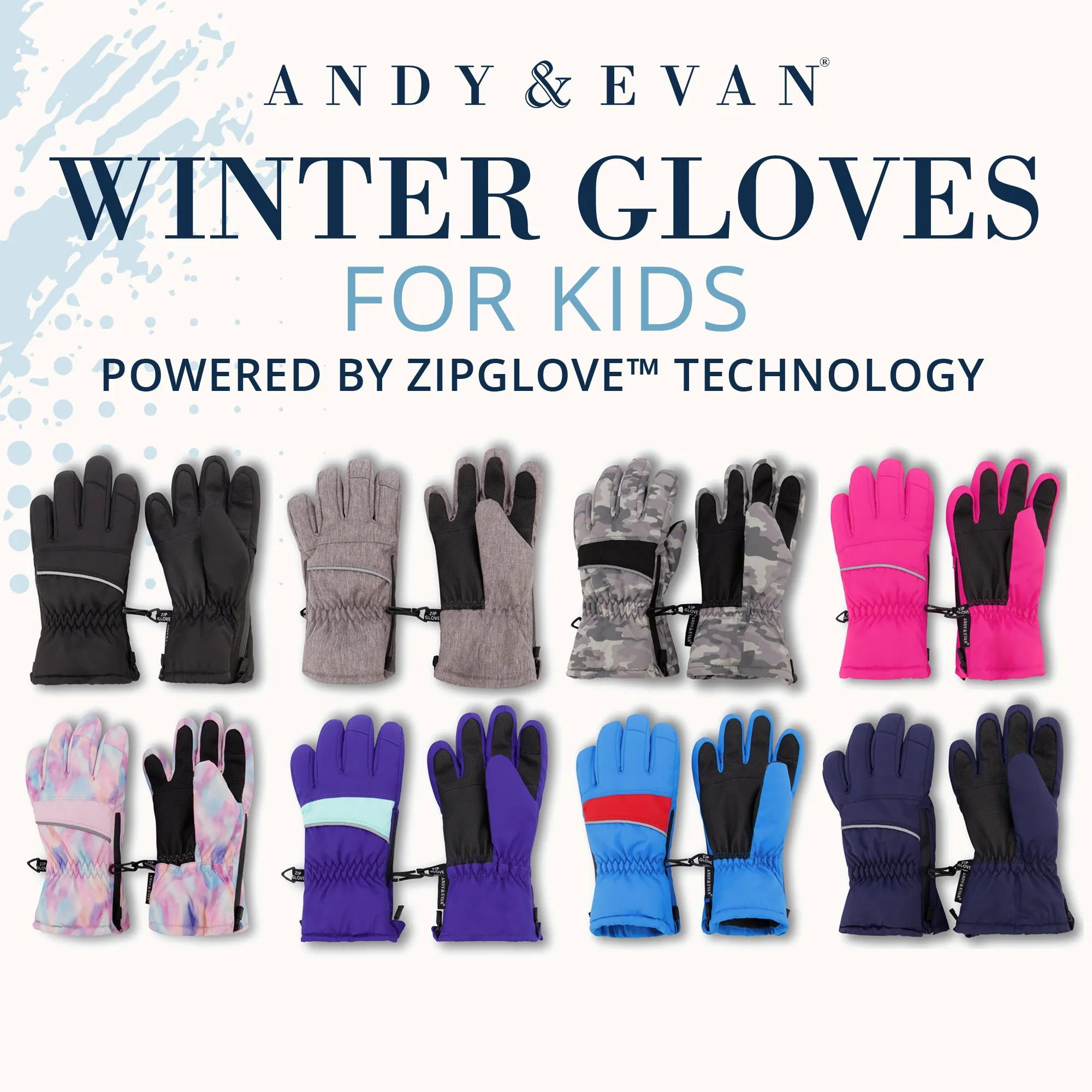 Winter & Ski Glove powered by ZIPGLOVE™ TECHNOLOGY
